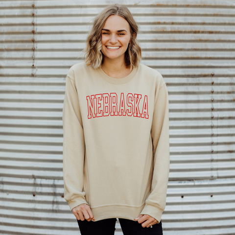 Nebraska - adult sweatshirt