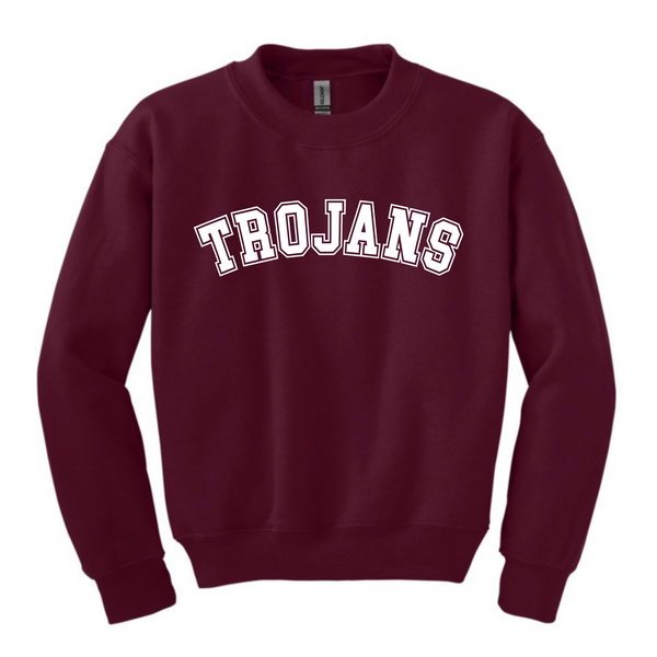 Trojans Maroon Youth Sweatshirt