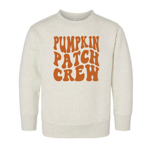 Pumpkin patch crew - youth sweatshirt