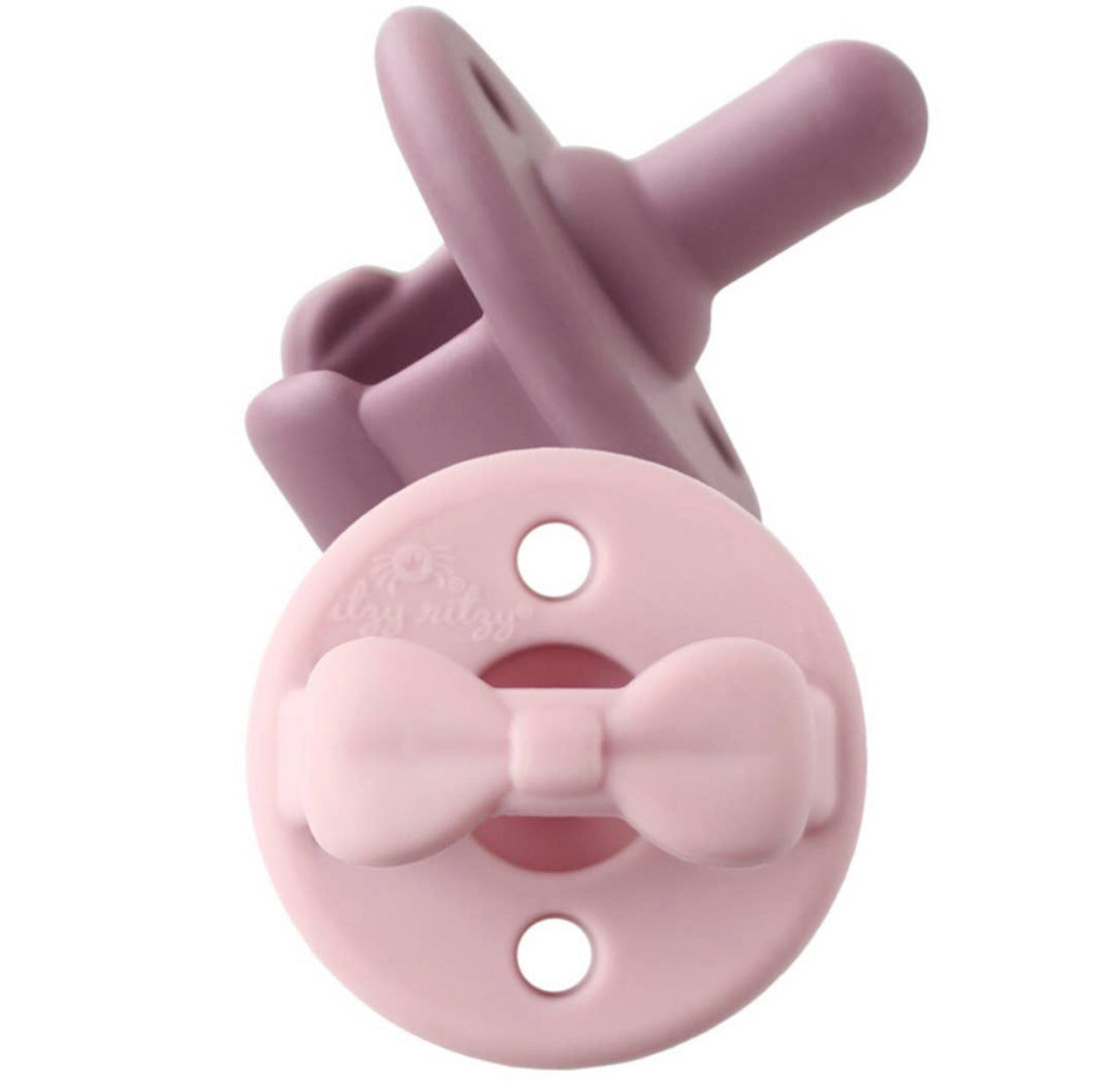 Clay +Rosewood Sweetie Soother Pacifier Set