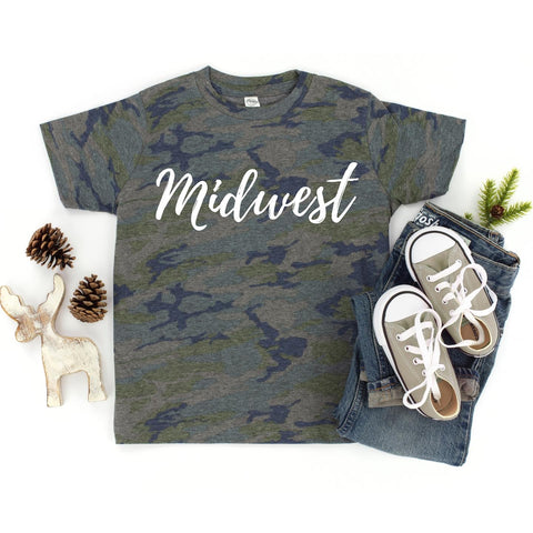 Midwest Camo Toddler Tee