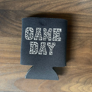 Game Day Leopard Koozie